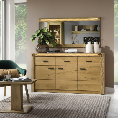 Kommode Sideboard Schubladenschrank Schrank Anrichte Holz Schrank Regal Lowboard