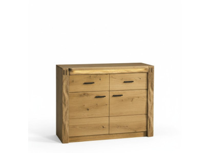 Design Kommode Kommoden Holz Anrichte Moderne Sideboard Hoch Schrank 116cm Neu