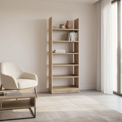 Regal Bücherschrank Schränke Bücherregal Wohnwand Wohnzimmer Wand Regal Design