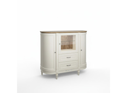 Klassische Kommode Kommoden Schrank Holz Schränke Wohnzimmer Anrichte Vitrine