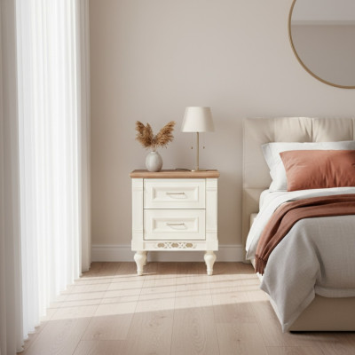 Klassische Konsole Nacht Tisch Beistell Schlaf Tische Konsolen Neu Zimmer Holz