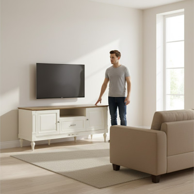 Sideboard RTV Kommode Schrank Designer Möbel Lowboard Holz Klassische Kommoden