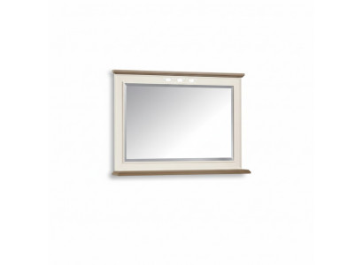 Spiegel Holzrahmen Wandspiegel Klassischer Designer Spiegel 97x70cm Holz xxl big