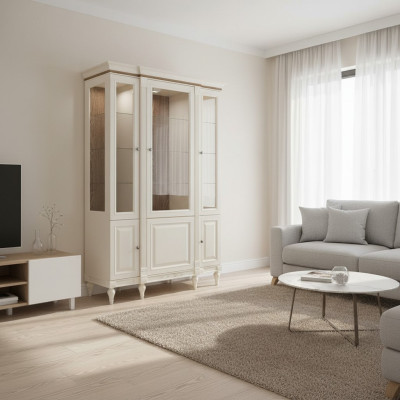 Vitrine Schrank Klassische Vitrinen Wohnzimmer Wohnzimmer Schränke