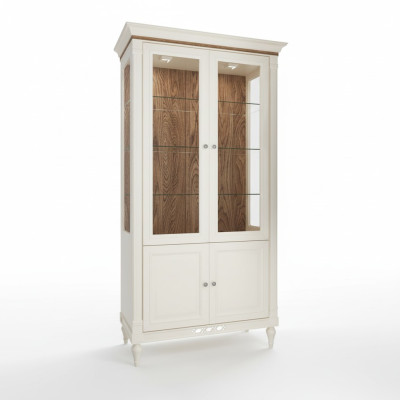 Klassische Vitrine Schrank Wohnzimmer Vitrinenschrank Vitrinen Neu