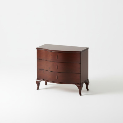 Kommode mit 3 Schubladen Sideboard Schubladenschrank Schrank Anrichte holz Neu