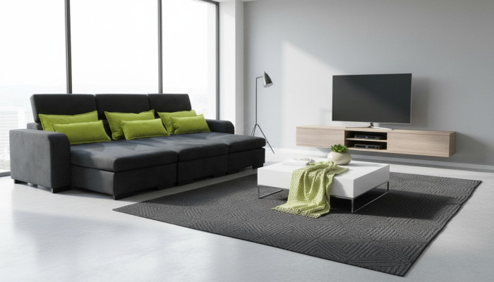 Moderm Sofa Luxus Textil Couch Sofas Polster 3 Sitzer Couchen Stoff Neu xxl big