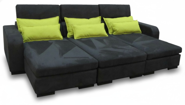 Moderm Sofa Luxus Textil Couch Sofas Polster 3 Sitzer Couchen Stoff Neu xxl big