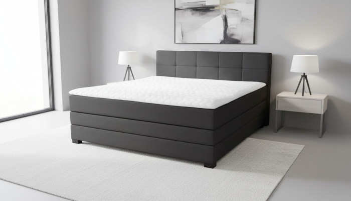 Boxspringbett Design Polsterbett Bett Betten Hotel Hotelbett 160x200cm