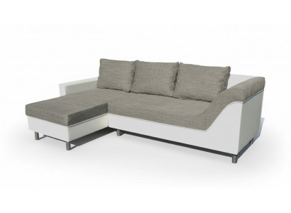 Sofa L-Form Ledersofa Couch Wohnlandschaft Garnitur Design Modern Sofa