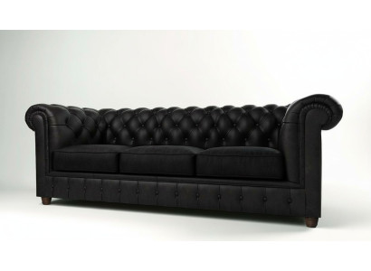 Designer Sofa 3 Sitzer Chesterfield Couch Polster Sofas Dreisitzer Couchen Sitz