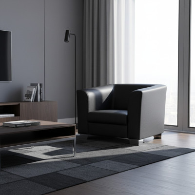 Lounge Luxus Fernseh Club Polster Sitzer Sessel Couch Design Sofa Relax
