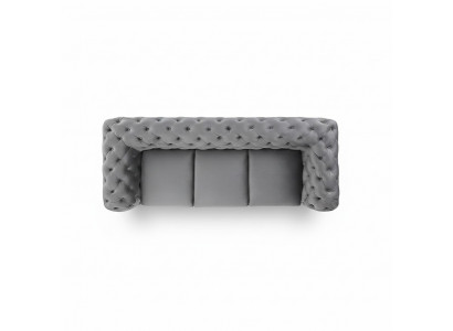 Designer Sofa 3 Sitzer Chesterfield Couch Polster Sofas Couchen Dreisitzer Sitz