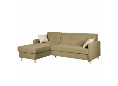 Ecksofa L-Form Sofa Wohnlandschaft Garnitur Polster Design Bettfunktion Modern