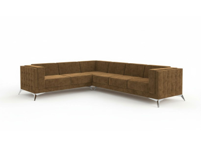 Moderne Ecksofa Stoffsofa L Form Polster Eckgarnitur Wohnlandschaft Couch Sofa