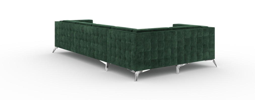 Ecksofa Sofa Couch Polster L Form Wohnlandschaft Sitzgarnitur Deko Sofas