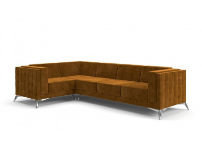 Textilsofa Couch Wohnlandschaft Garnitur Design Modern Sofa Ecksofa