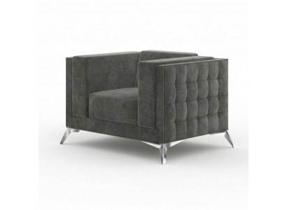Chesterfield Sessel Couch 1 Sitzer Couchen Polster Neu Sofa Fernseh Textil