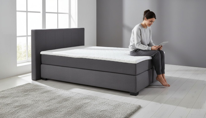 Designer Polsterbett Bett Betten Textilbett Doppelbett Ehebett Boxspring