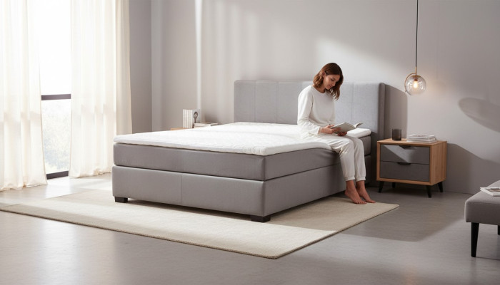 Elegantes Design Bett Betten Polsterbett Ehebett Boxspring 140x200cm