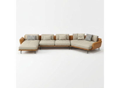 Ecksofa Sofa Couch Polster Sitz Stoff Textil Couchen Garnitur Wohnlandschaft Neu