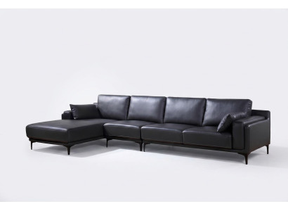 Sofa Design Ecksofa LForm Ledersofa Couch Wohnlandschaft Garnitur Moderne Sofas