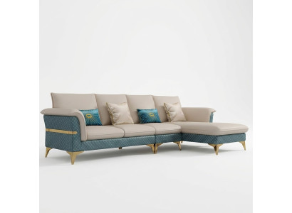 Design Ecksofa L-form Modern Sofas Ledersofa Couch Wohnlandschaft Modernes Sofa
