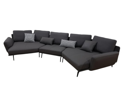 Ecksofa LForm Wohnlandschaft Sofa Couch Polster Sofas Garnitur Ledersofa Couchen