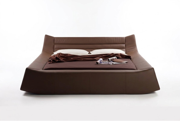 Bett Polster Design Luxus Doppel Hotel Betten Schlaf Zimmer Leder Stoff Modern
