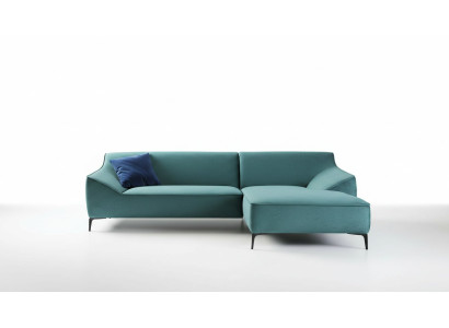 Ecksofa L-Form Wohnlandschaft Sofa Couch Polster Ecke Garnitur Stoff Sofas Neu