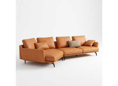 Ecke Ecksofa L-Form Wohnlandschaft Sofa Couch Polster Garnitur Leder Stoff Sofas