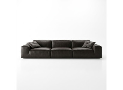Sofagarnitur 3+2+1 Sitzer Wohnlandschaft Sofa Couch Sofas Polster Garnitur Leder