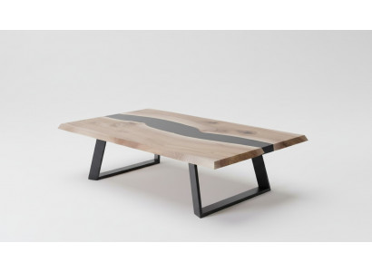 Epoxidharz tisch Holz Couchtisch Handarbeit Massive Wohnzimmer Möbel