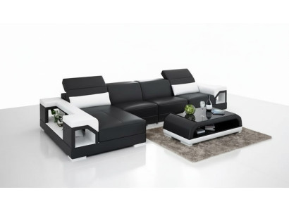 Design Couchen Eckcouch Ledergarnitur Sofa Polster Sofas Ledercouch Wohnzimmer