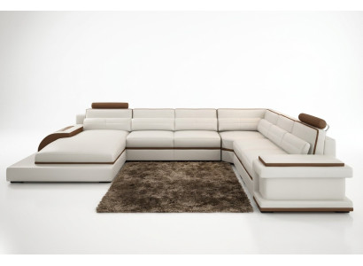 Moderne Wohnlandschaft Ecksofa Sofa Couch Polster Eckgarnitur 2tlg.