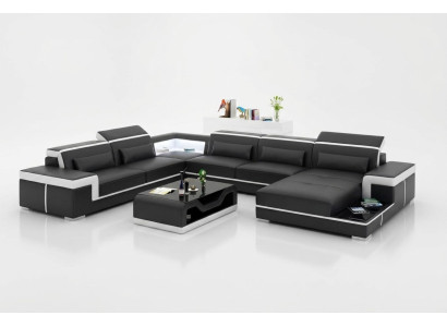 Eckgarnitur Ecksofa Polster Eckcouch Deko Moderne Wohnzimmer Sofa Couch