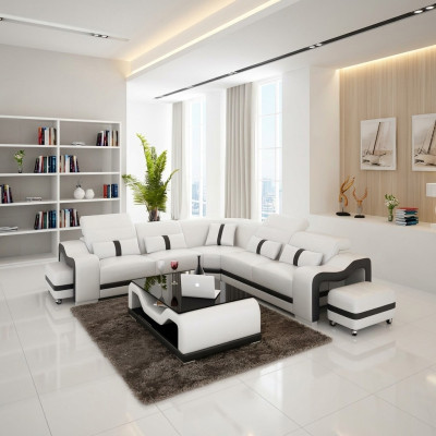Ledersofa Design Sofa Ecksofa L Form Modernes Ecksofa Polster