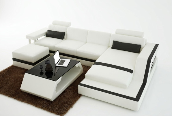 Ledersofa Ecksofa L Form Modernes Sofa Ledersofa Ecksofa Polster