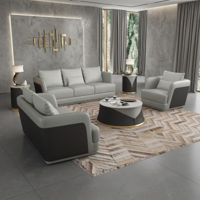 Sofa 3 Sitzer Dreisitzer Design Sofa Ledersofa Modernes Sofa Couchen