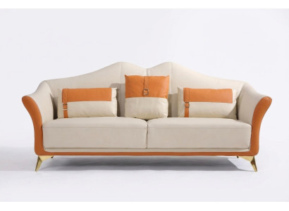 Klassischer Dreisitzer Sofa 3 Sitzer Design Sofas Couch Italienische Stil