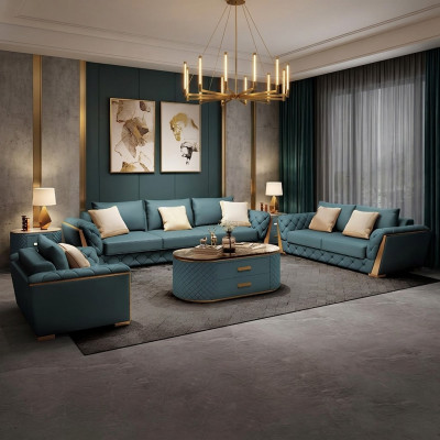 Modernes Sofa 3 Sitzer Wohnlandschaft Designer Couchen Sitzpolster Neu