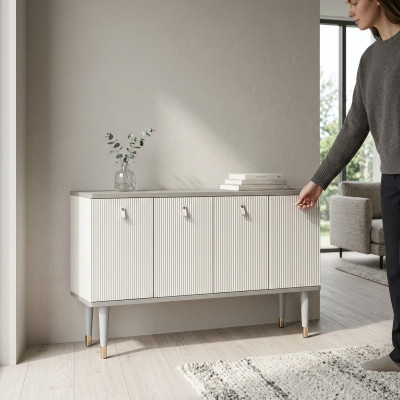 Sideboard Wohnzimmer Landhaus Stilvolle Kommode Schlafzimmer Design