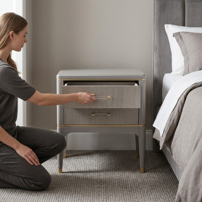 Luxus designer Möbel Schlafzimmer Nachttisch Konsolen Beistell Tische