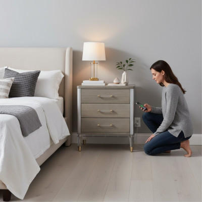 Nachttisch Nachtkonsole Design Beistelltisch Schlafzimmer Tisch