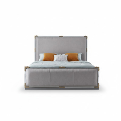 Luxus Designer Schlafzimmer Bett Doppel Betten Hotel 180x200 Italienische