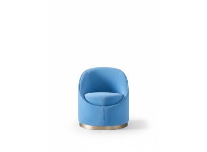 Blauer Design Hotel Lounge Club Sessel Polster Stühle Wohnzimmer
