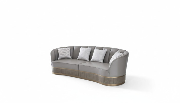 XXL big sofa couch viersitzer lounge club sofas 270cm italienische möbel neu