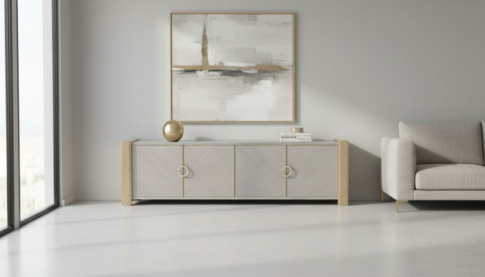 Design Kommode Schrank Anrichte Holz Möbel Kommoden Konsolen