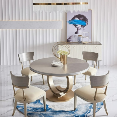 Design Stuhl Set 4x Luxus Stühle Sitz Polster Gruppe Lehnstuhl Set Garnitur