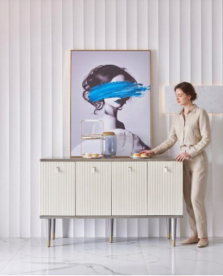 Designer Kommode Stilvolle Kommoden Schlafzimmer Wohnzimmer Anrichte